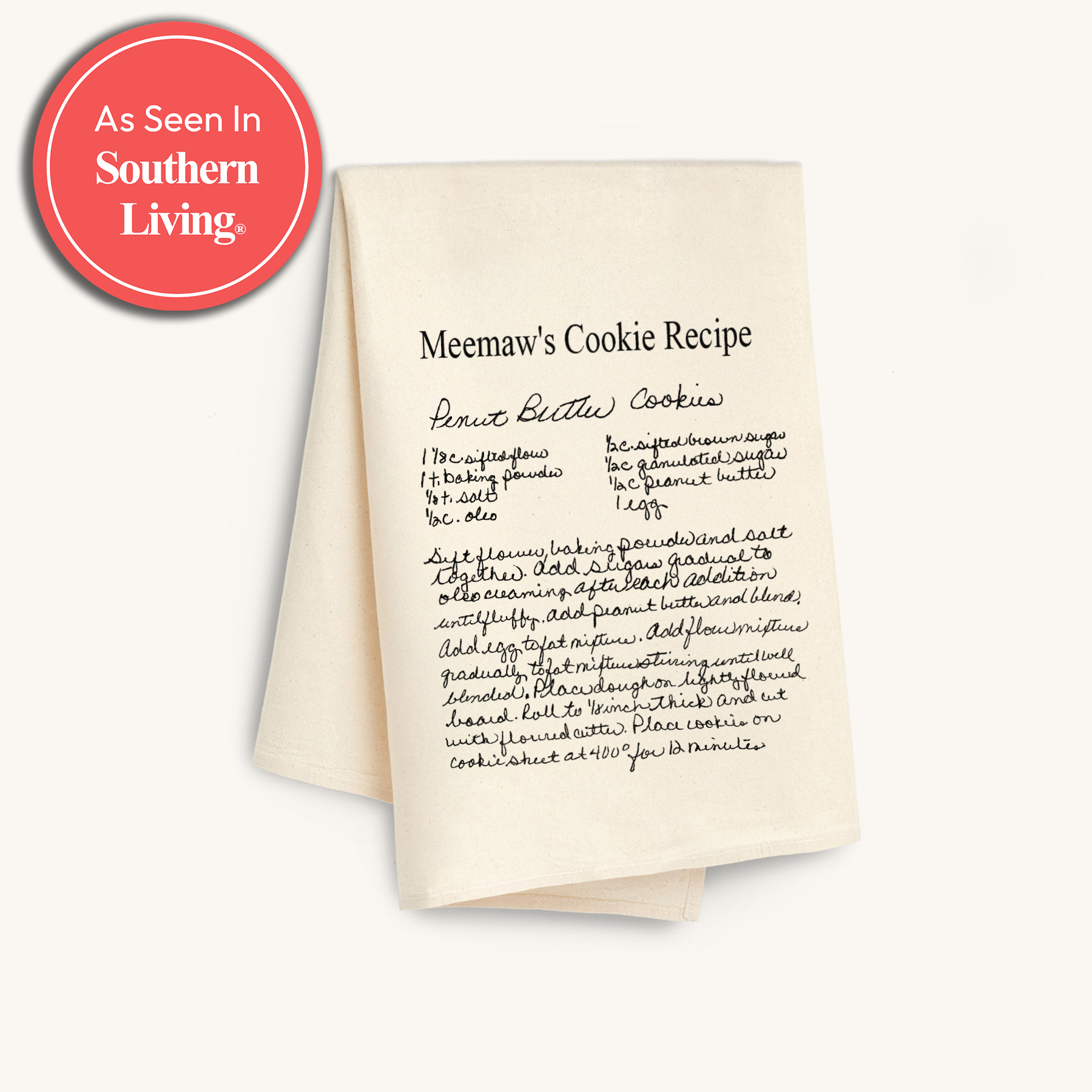 Recipe Tea Towel