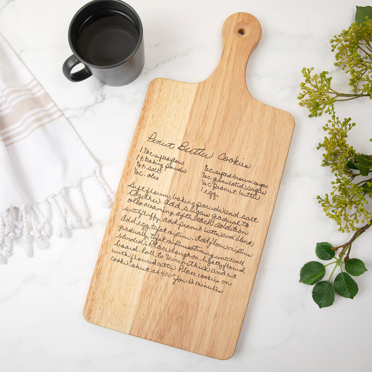 Recipe Cutting Board