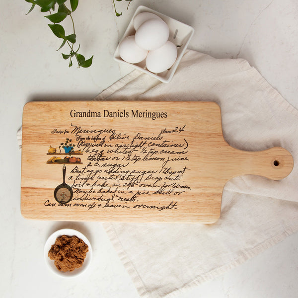 Recipe Cutting Board