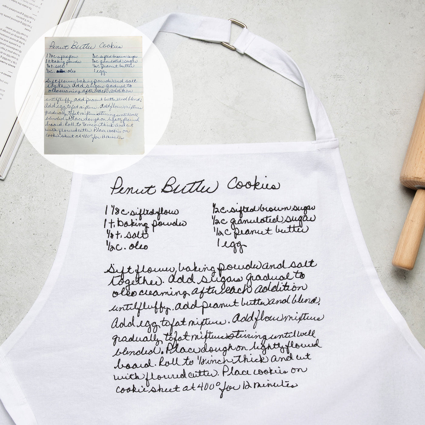 Custom Family Recipe Classic Apron