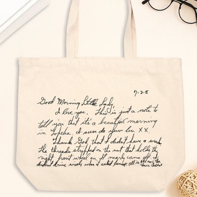 Jumbo Letter Tote