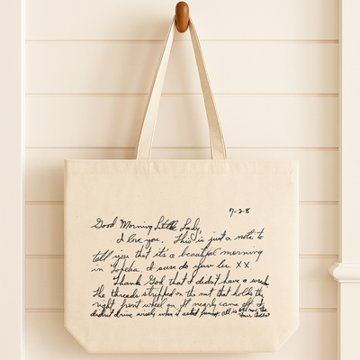 Jumbo Letter Tote