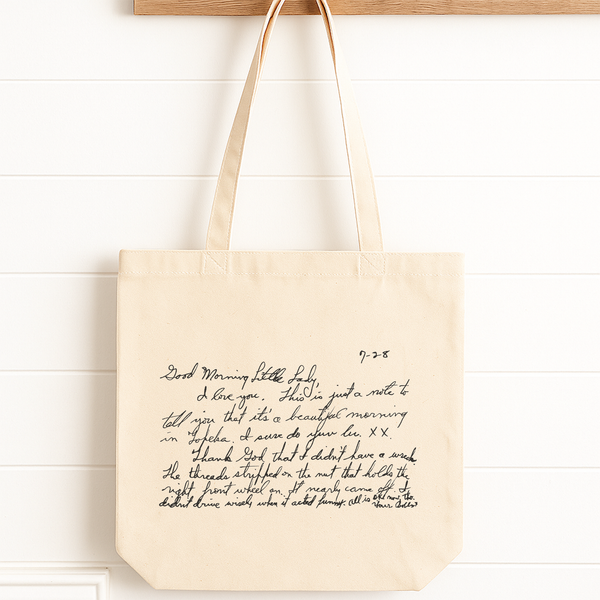 Square Letter Tote