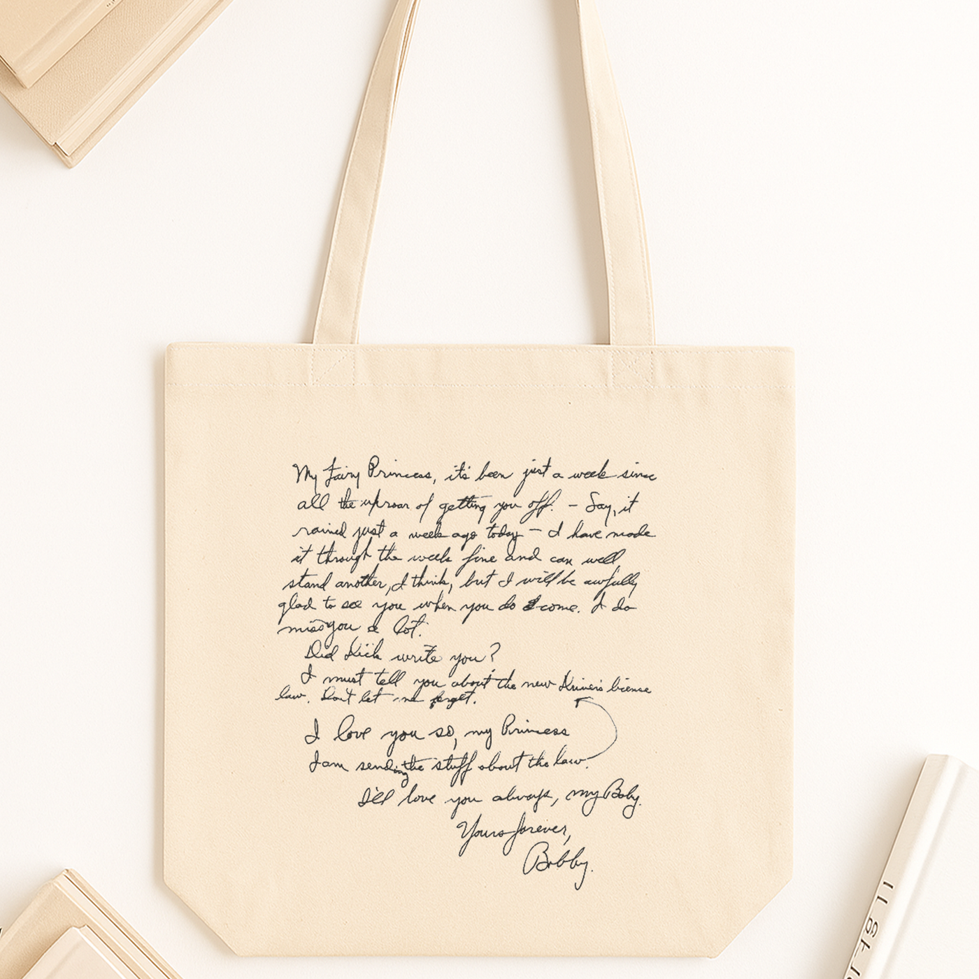 Square Letter Tote