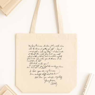 Square Letter Tote