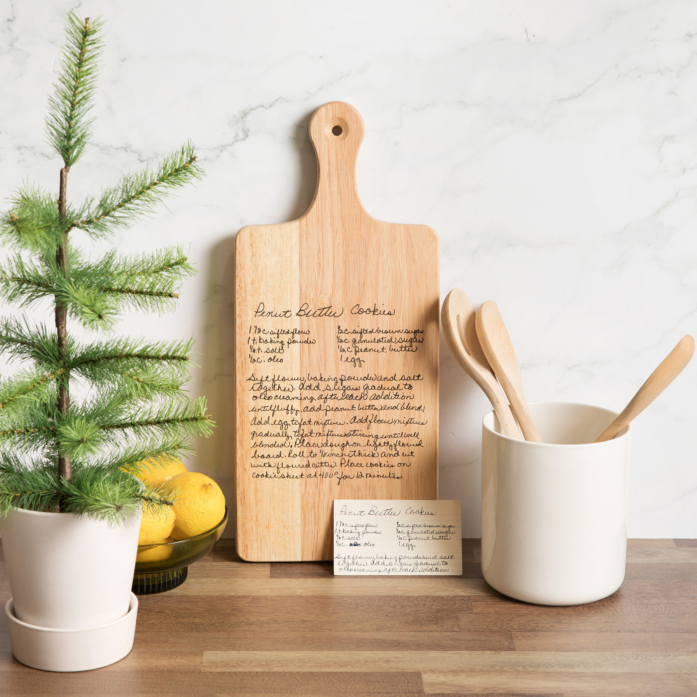 Family Recipe Cutting Board