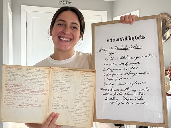 Turn family recipes into beautiful custom artwork prints