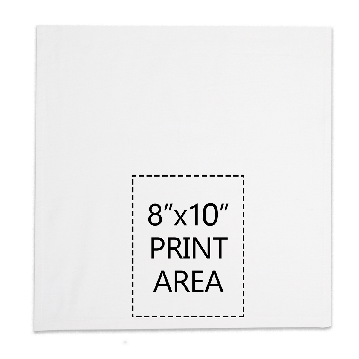 White Letter Tea Towel