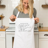 Custom Family Recipe Classic Apron - The Printed Gift