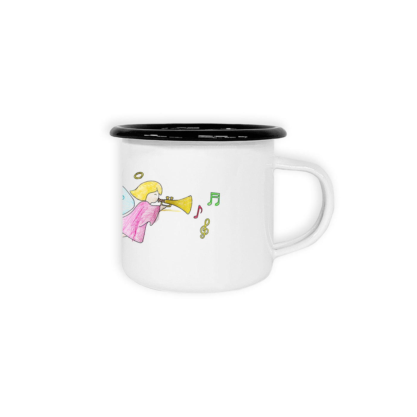 Custom Kids Artwork Enamel Mug - The Printed Gift