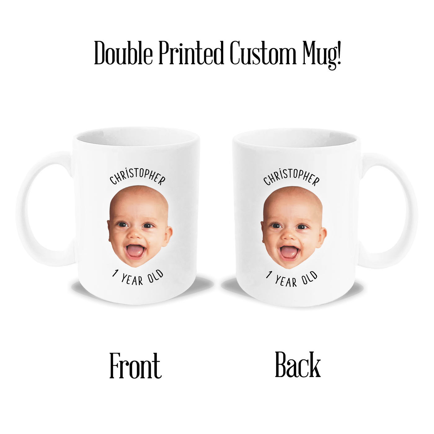 Custom Photo Ceramic Mug (Background Removed) - The Printed Gift