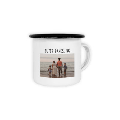 Custom Photo Enamel Mug - The Printed Gift