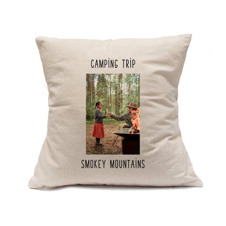 Custom Photo Natural Decorative Pillow - The Printed Gift