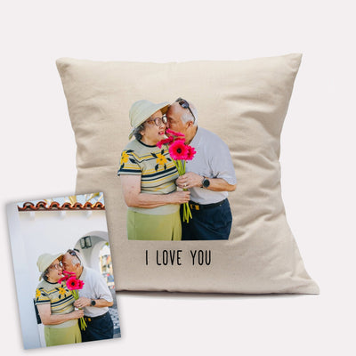 Custom Photo Natural Decorative Pillow (Background Removed) - The Printed Gift