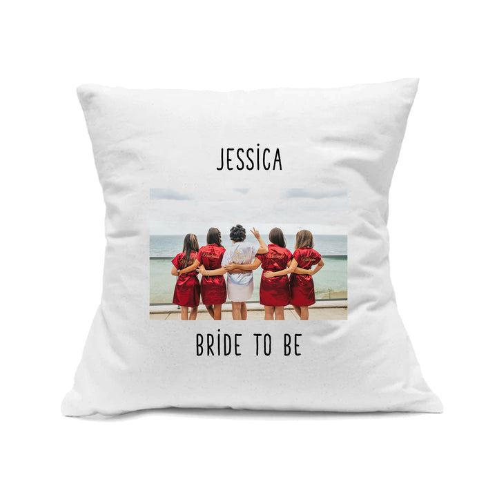 Custom Photo White Decorative Pillow - The Printed Gift